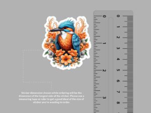 Kingfisher Bird Sticker