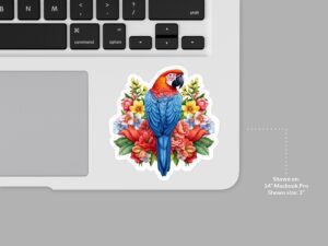 Macaw Bird Sticker