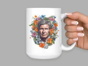 Harrison Ford Mug | 15oz Ceramic Coffee or Tea Mug