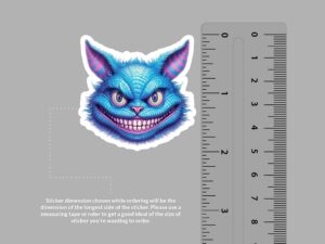 Cheshire Cat Sticker