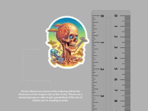 Skull Sticker