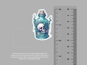 Poison Bottle Sticker