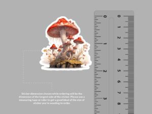 Magic Mushroom Sticker