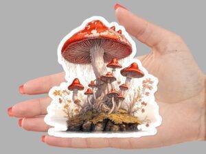 Magic Mushroom Sticker