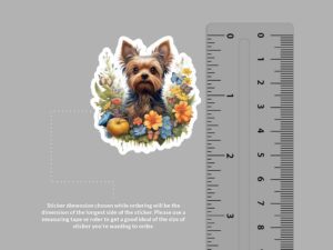 Yorkshire Terrier Dog Sticker