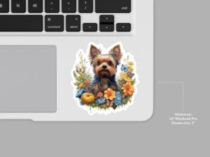 Yorkshire Terrier Dog Sticker