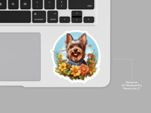 Yorkshire Terrier Dog Sticker