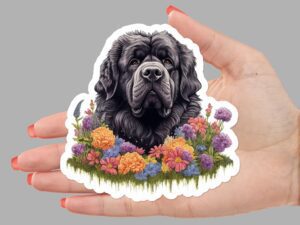 Newfoundland Dog Sticker
