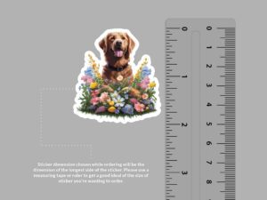 Labrador Retriever Dog Sticker