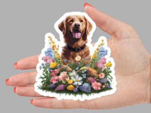 Labrador Retriever Dog Sticker