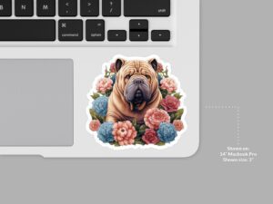 Shar Pei Dog Sticker