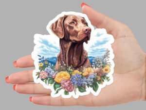Chesapeake Bay Retriever Dog Sticker