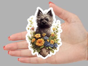 Cairn Terrier Dog Sticker