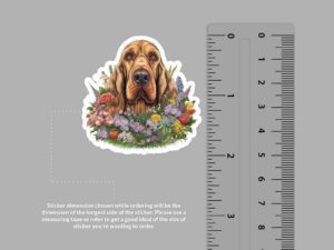 Bloodhound Dog Sticker