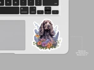 English Cocker Spaniel Dog Sticker