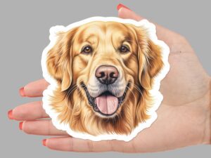 Golden Retriever Sticker