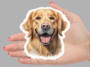 Golden Retriever Dog Sticker