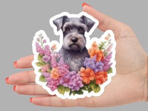 Miniature Schnauzer Sticker