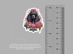 Poodle Dog Sticker