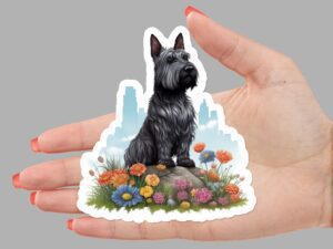 Scottish Terrier Dog Sticker