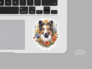 Shetland Sheepdog Dog Sticker