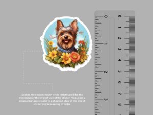 Yorkie Dog Sticker