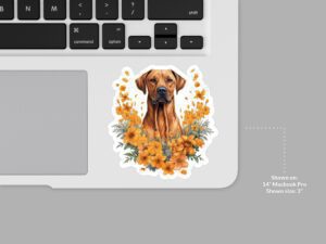 Rhodesian Ridgeback Dog Sticker