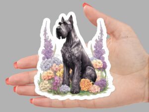 Giant Schnauzer Dog Sticker