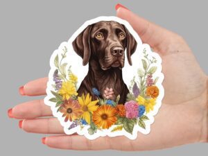 German Shorthaired Pointer Dog Sticker