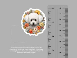 Bichon Frise Dog Sticker
