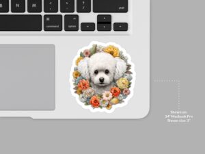 Bichon Frise Dog Sticker