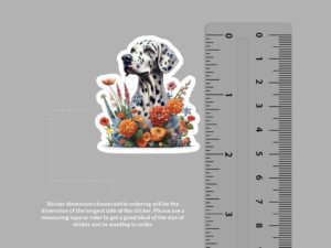 Dalmatian Dog Sticker