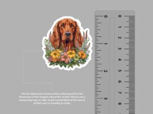 Irish Setter Dog Sticker