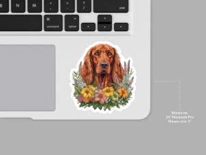 Irish Setter Dog Sticker