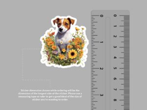 Russell Terrier Dog Sticker