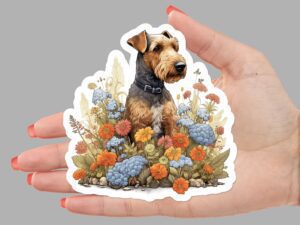 Airedale Terrier Dog Sticker