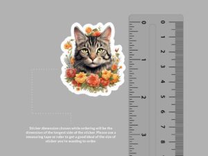 American Bobtail Cat Sticker