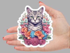 American Shorthair Cat Sticker