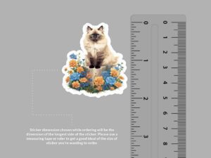 Birman Cat Sticker