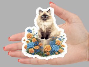 Birman Cat Sticker