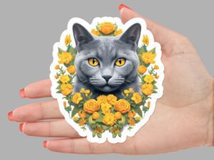 Chartreux Cat Sticker