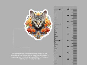 Egyptian Mau Cat Sticker
