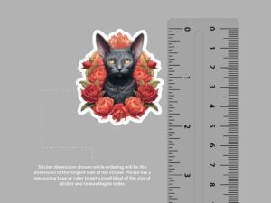 Lykoi Cat Sticker