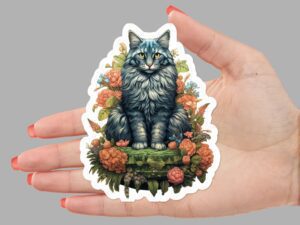 Norwegian Forest Cat Sticker
