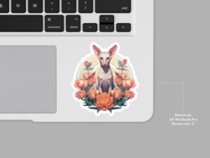 Oriental Shorthair Cat Sticker