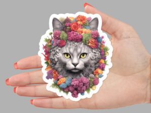 Selkirk Cat Sticker