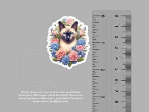 Siamese Cat Sticker