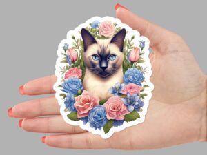 Siamese Cat Sticker
