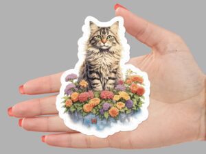 Siberian Cat Sticker