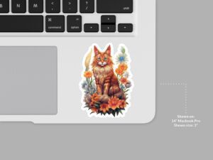 Somali Cat Sticker